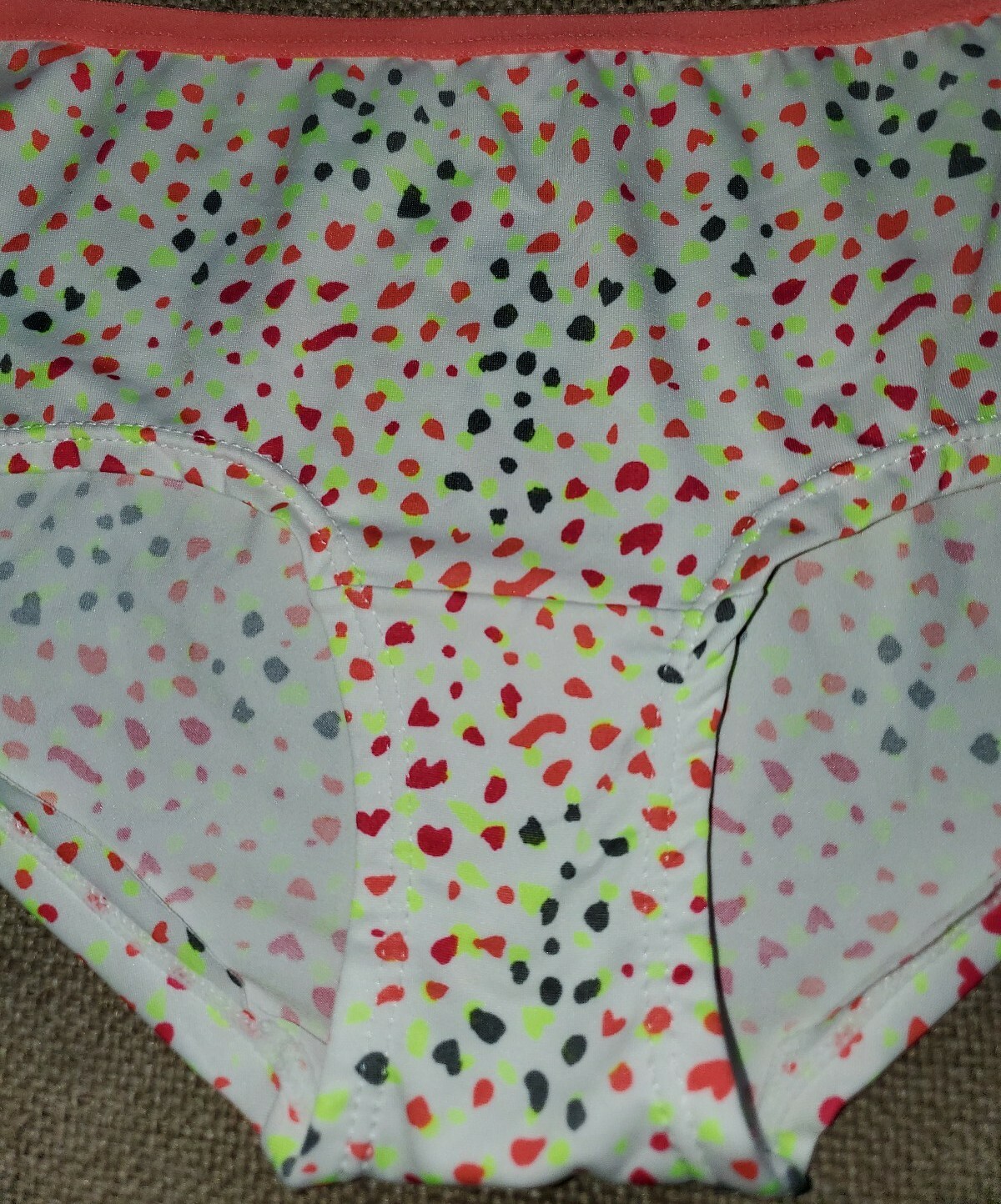 No boundaries Speckled Multi & Solid Hipster Panties Size 8 XL (2) NWOT RETIRED