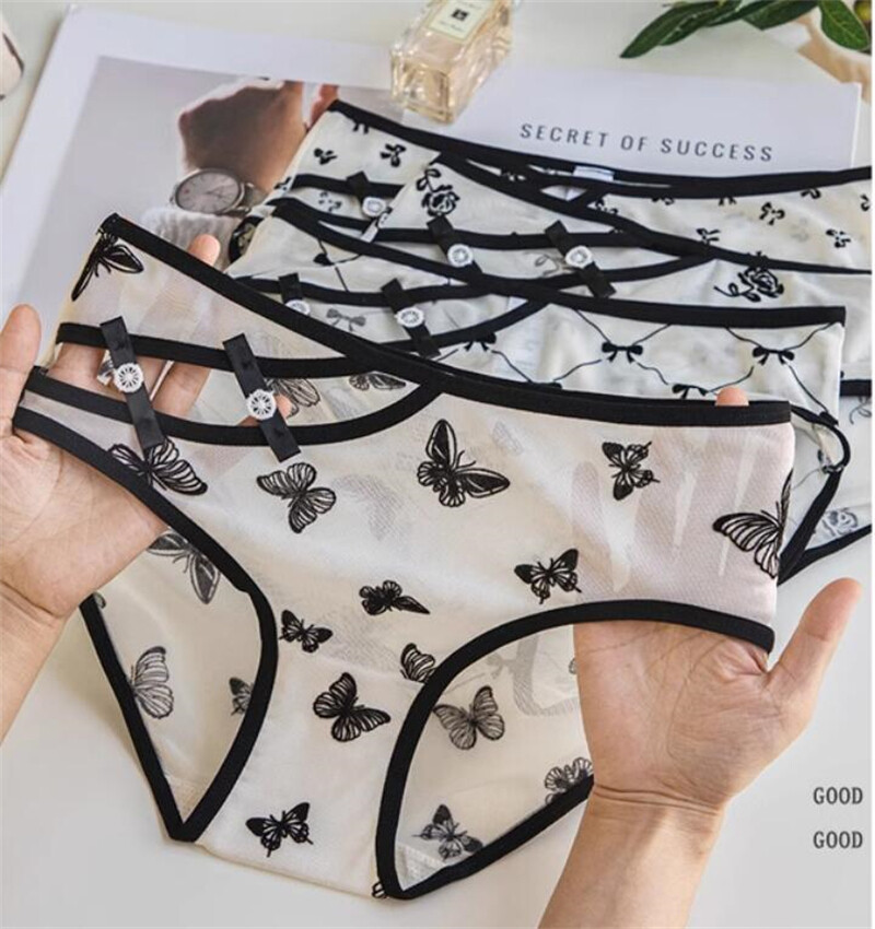 New China Women Briefs Princess Underwear Panties Lolita Underpants