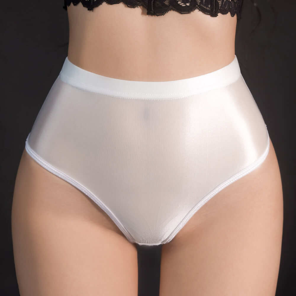 Women’s Oil Shiny Glossy Panties Bikini Briefs Knickers Thong G-string Underwear