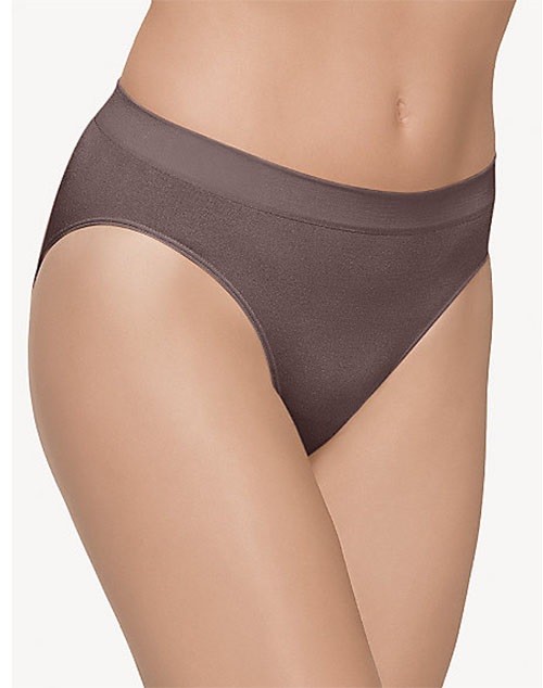 NWT Wacoal B Smooth Hi Cut Brief Panty 834175 Cappuccino S 110100
