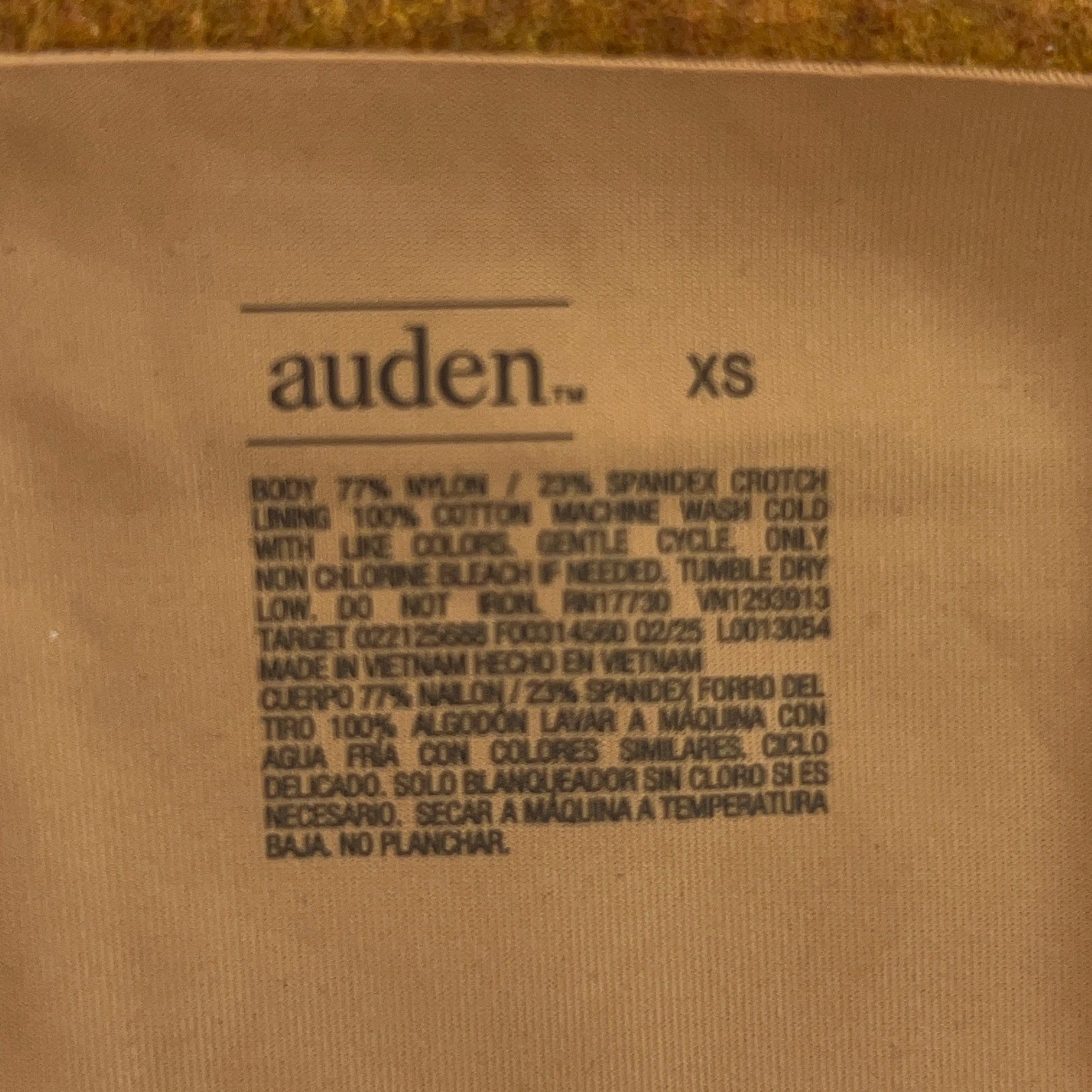 Auden Womens XS Multicolor Seamless Laser Cut Thong Panty 5 Pack New *Flaw