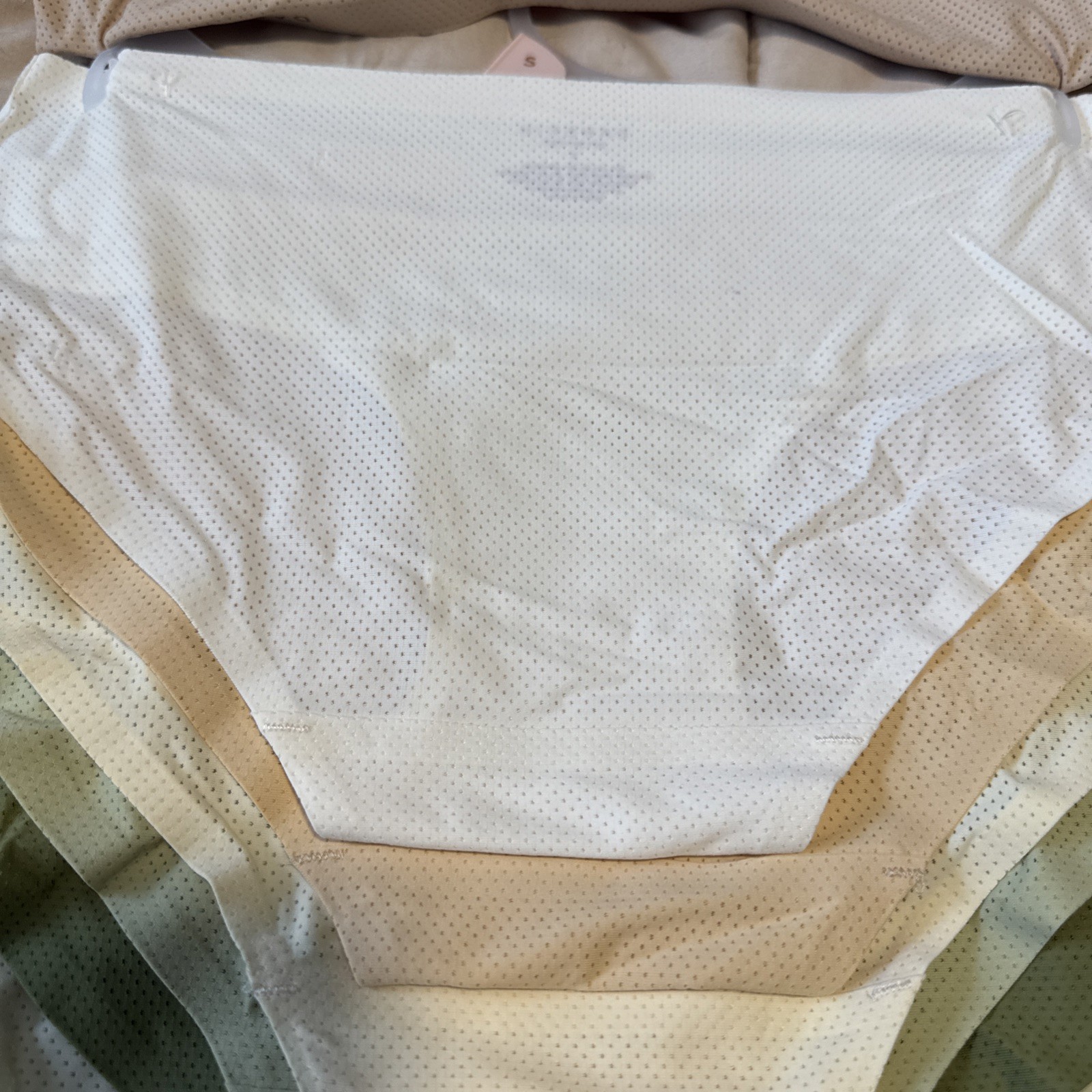 Danskin 7-Pack Womens Brief Panties Underwear Small Nylon Spandex