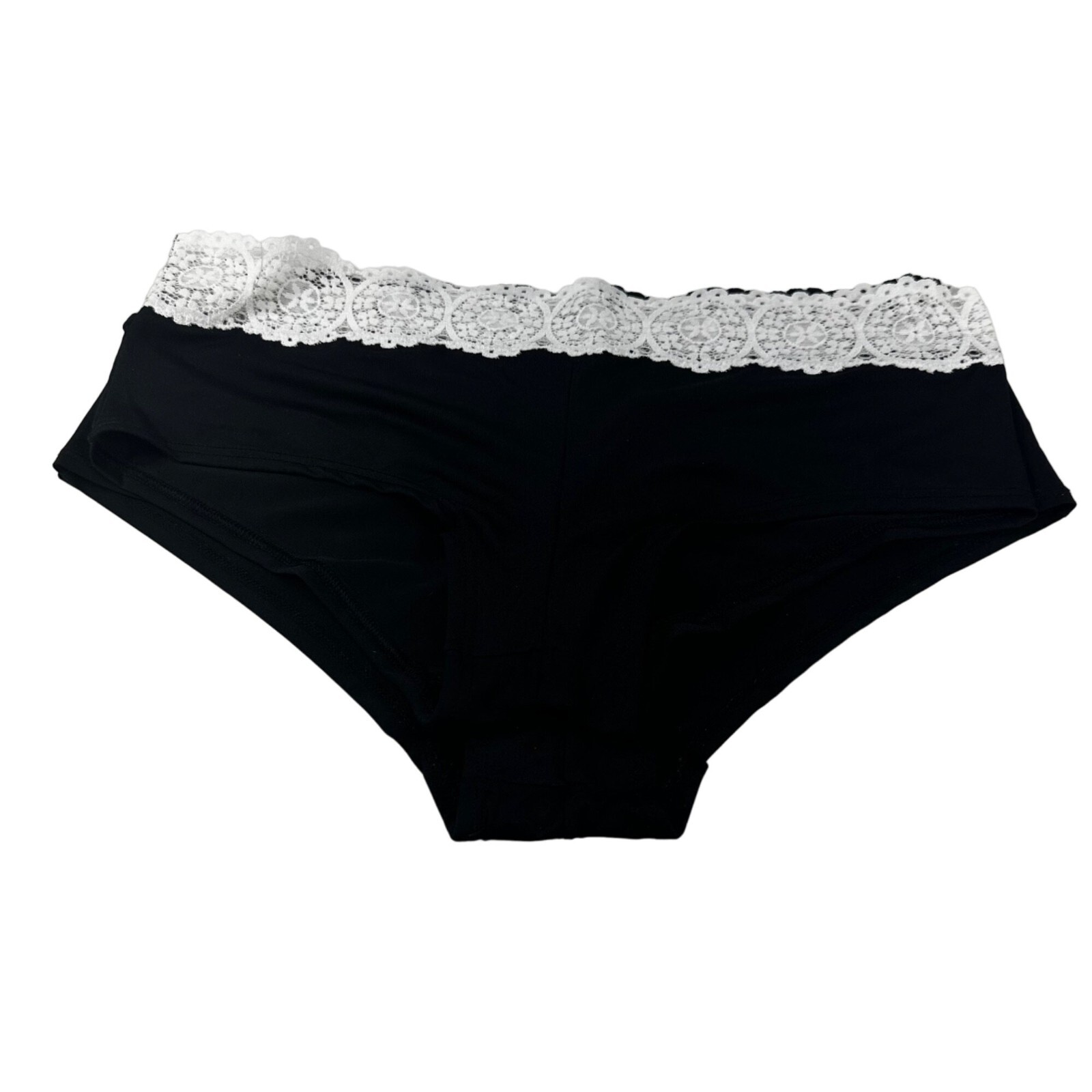 Lot Of 3 Smart And Sexy Women’s Sz Large Panty Bikini Lace Waistband Black NWOT