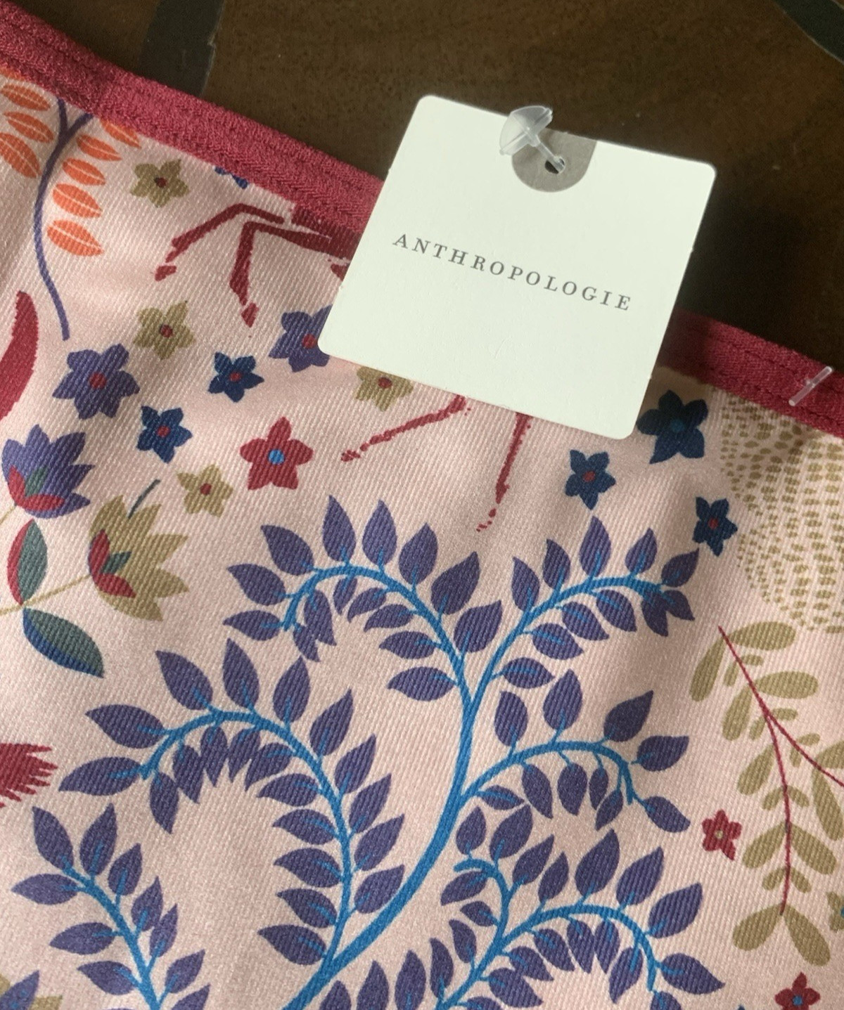 NWT Anthropologie The LyreBird Skin Seamless Printed Hipster Briefs Size XXS/XS