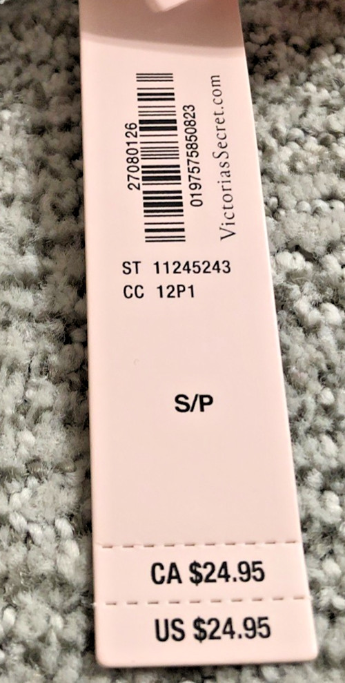 Victoria’s Secret Very Sexy NWT Small Purple Ombre Shine Strap Brazilian Panty