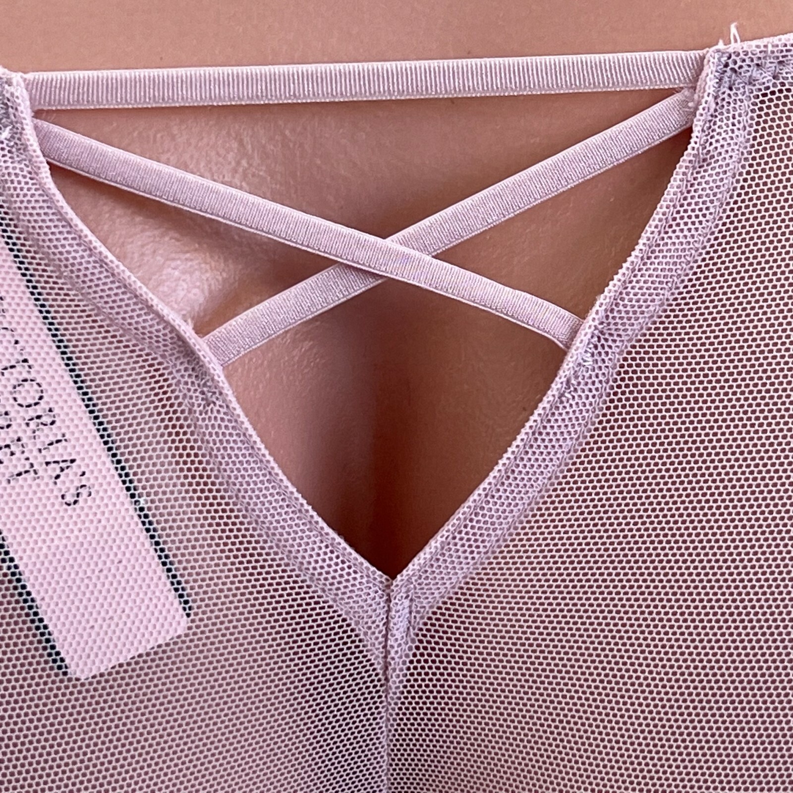 Victoria’s Secret Dream Angels Floral Lace Cheekini / Tanga Lilac Size XS NWT