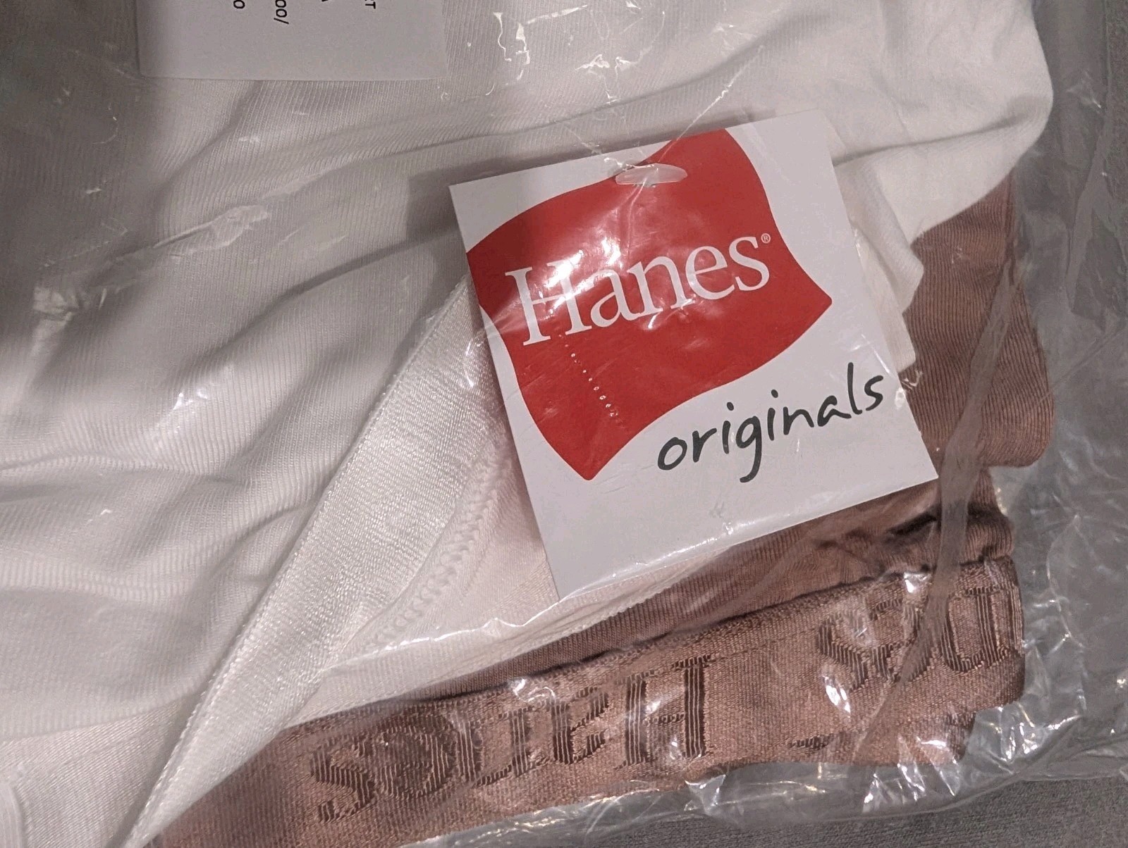 Hanes Originals Women’s XL Bamboo Boxer Briefs 5 Pack Comfort Assorted NIP
