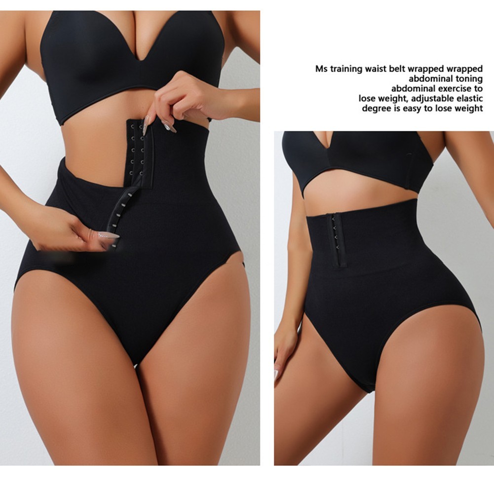 Functional Womens Plus Size Waist Pants with Buttoned Hip Lifting for Comfort