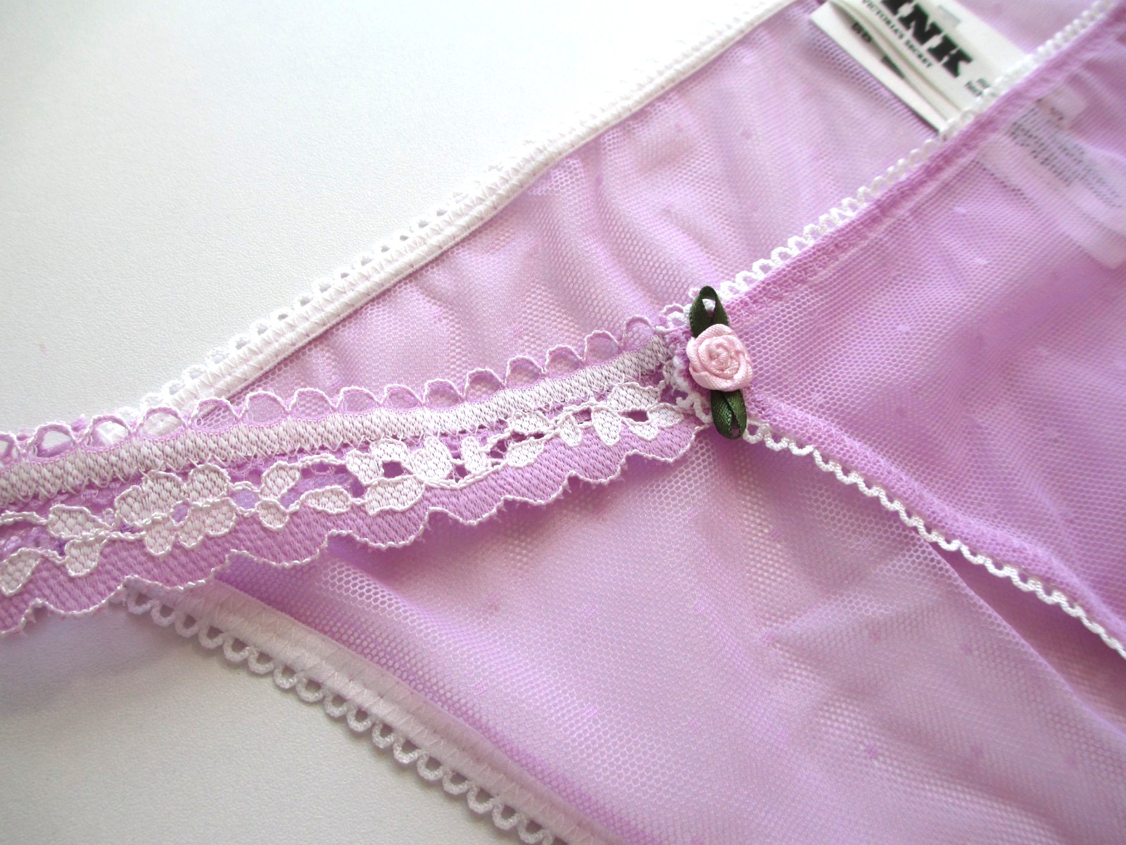 VICTORIA’S SECRET PINK Wink String Bikini Panty S M L XL Purple NWT FREE SHIP 4+