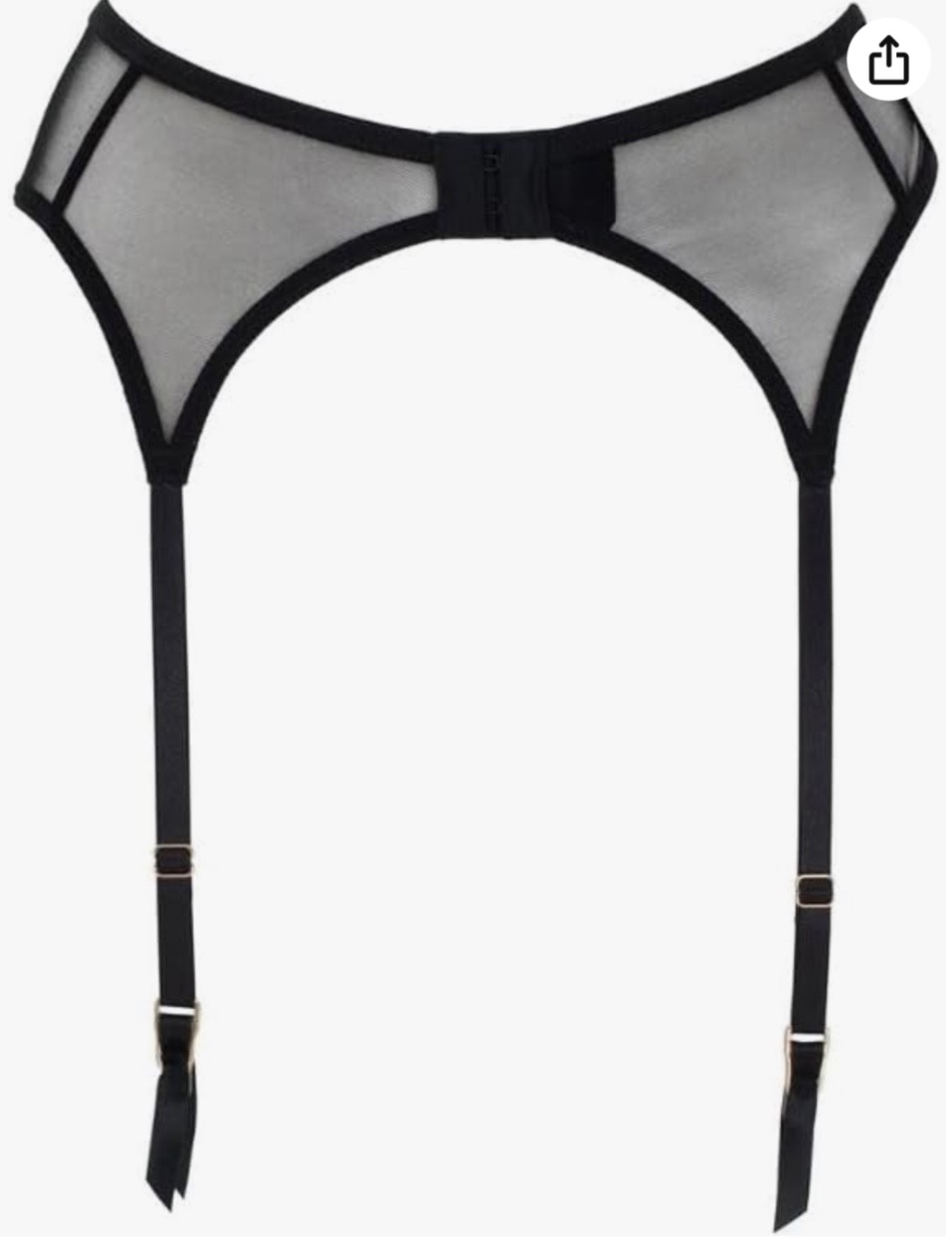 Bluebella MARSEILLE GARTER BELT SUSPENDERS 40994 Black CHOOSE Sz 6-16 LACY Sexy