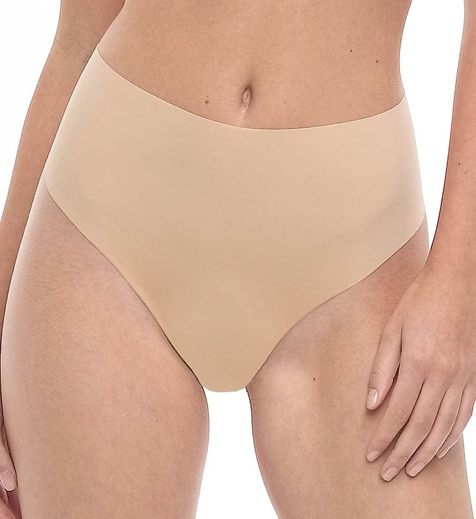 commando Women’s Solid High-Rise Thong HRT01 True Nude Large/X-Large