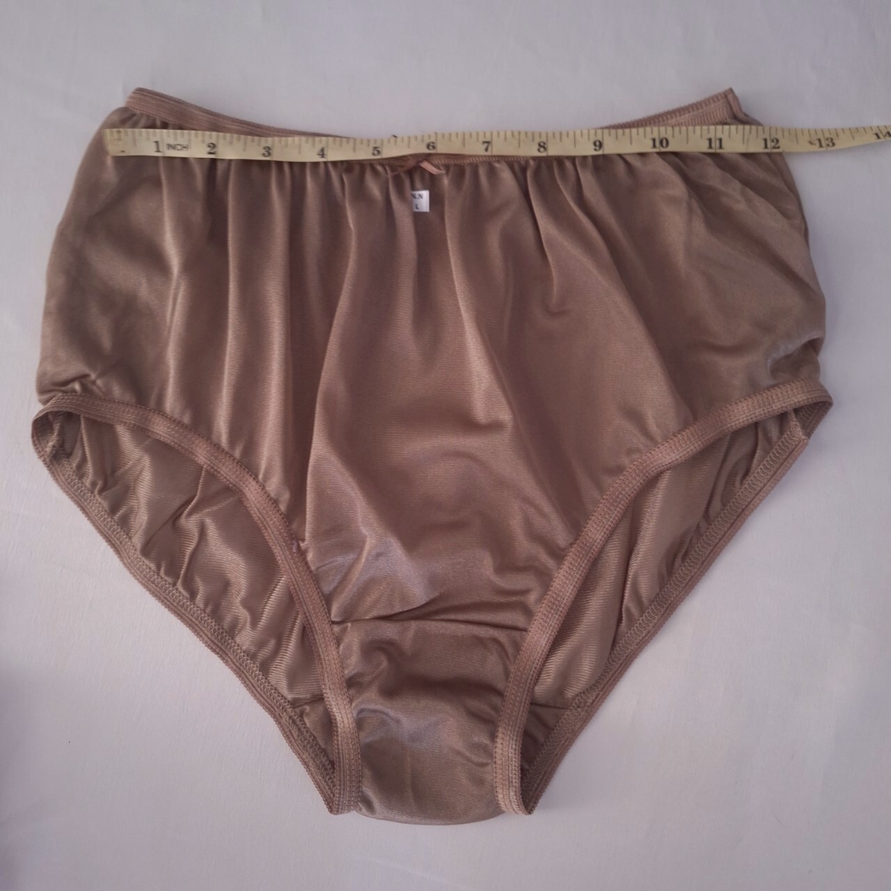 7 Nylon Panties Underwear Woman Man Silky Soft Smooth Briefs High Waist 30″-36″L