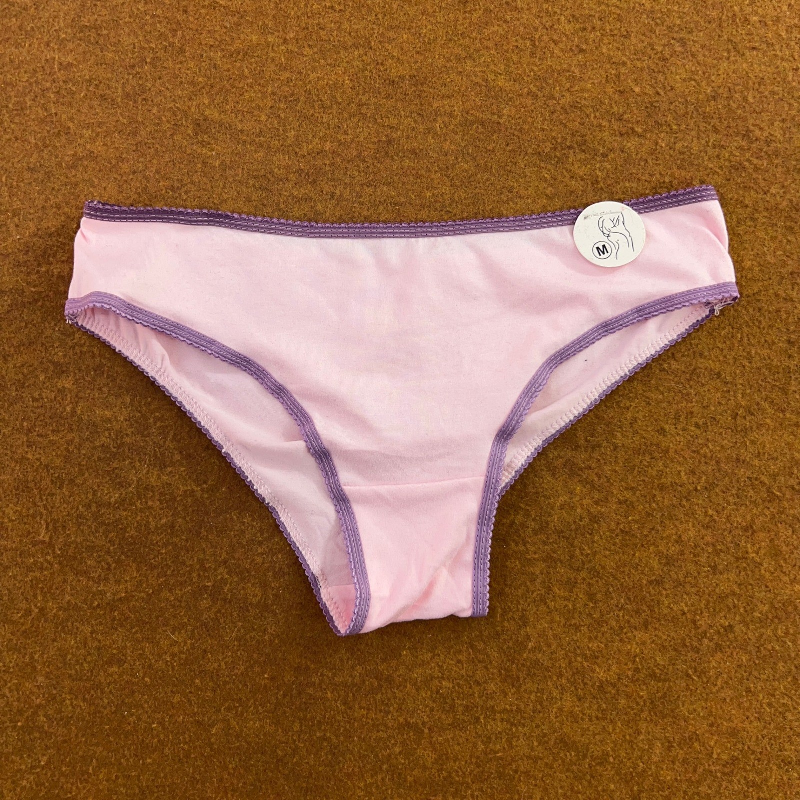 Unbranded Womens Medium Multi Color Lace Trim Bikini Panty 6 Pack NWT