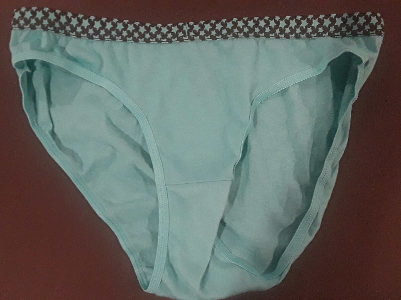 WOMENS STAR DESIGN BIKINI UNDERWEAR SIZE 6 (MEDIUM) NWT