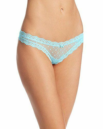 Eberjey Delirious Lace Low Rise Boythong Medium / Large, White