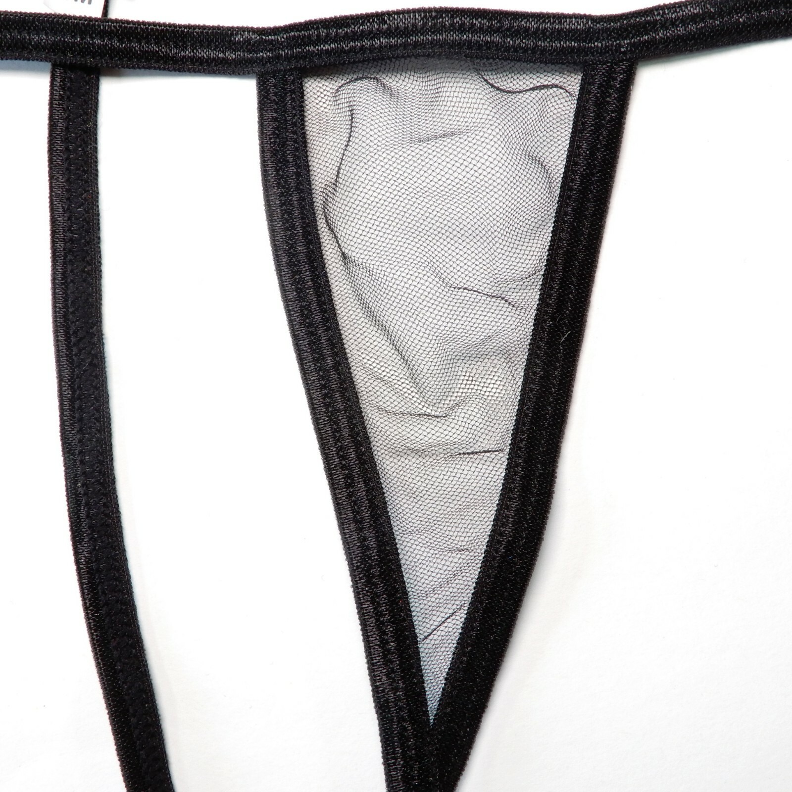 W8019 Womens Ladies String Thong C-thru Tulle