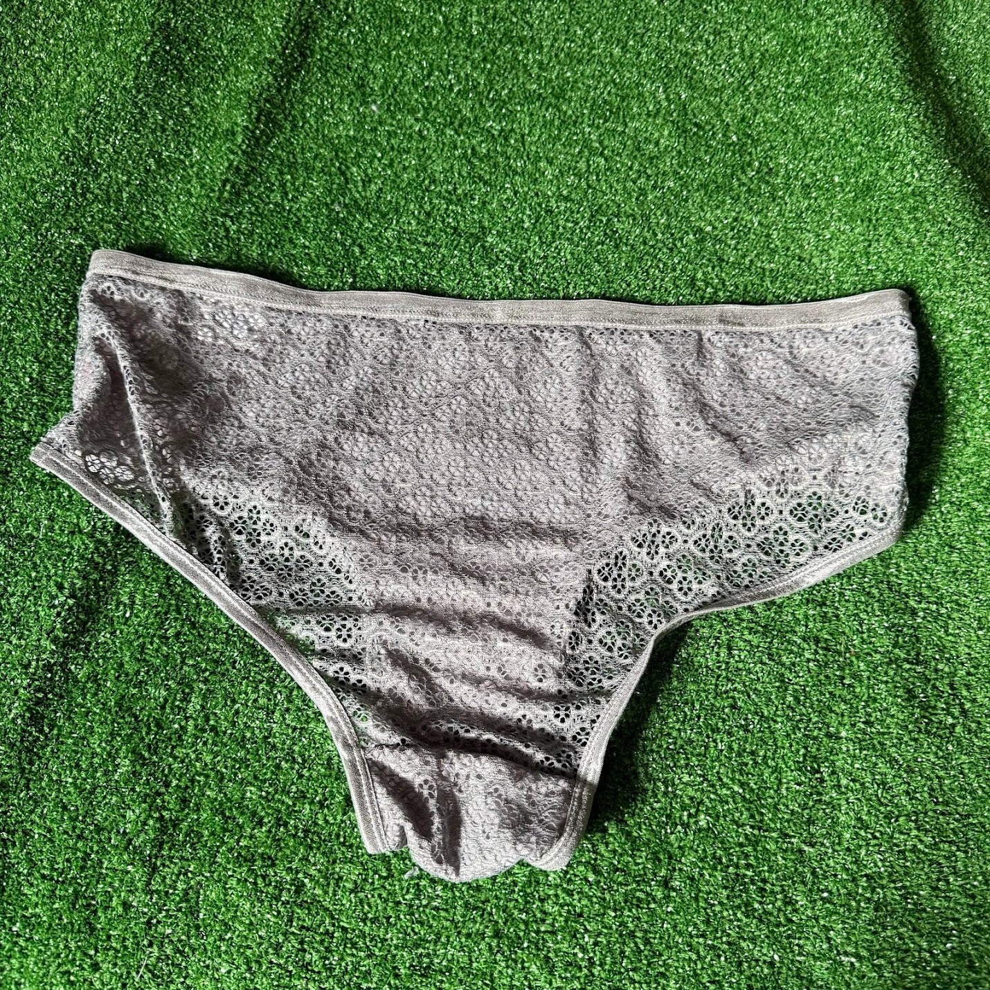 True by Rue21 All over Lace Gray Boyleg Underwear Panty Plus Size 22/24 NEW