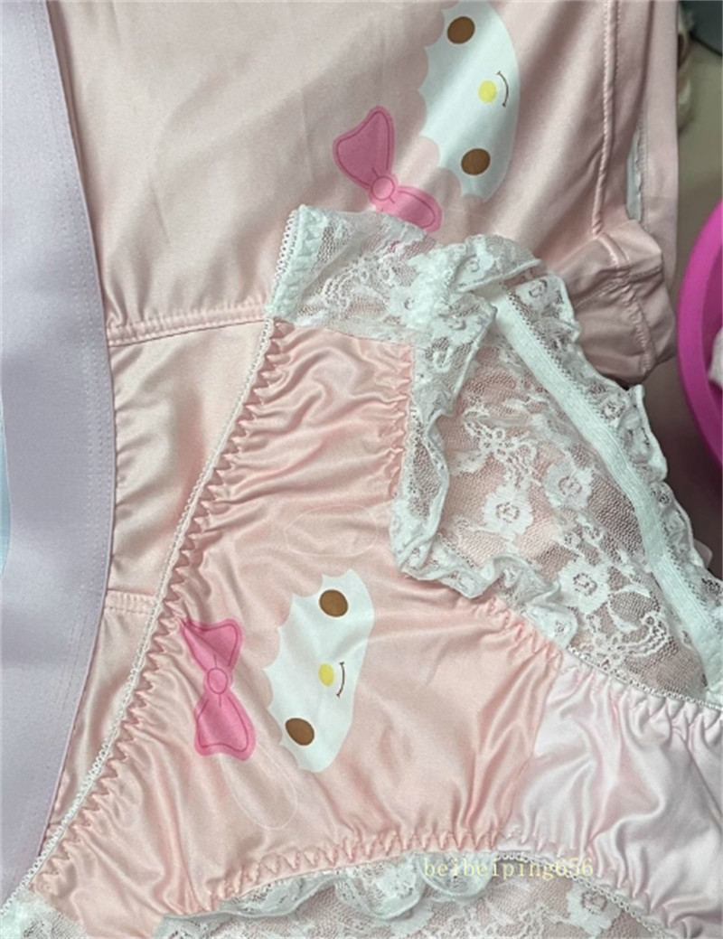Cartoon Lace Couple Underwear Set Man and Woman Underwear Sexy Cute New