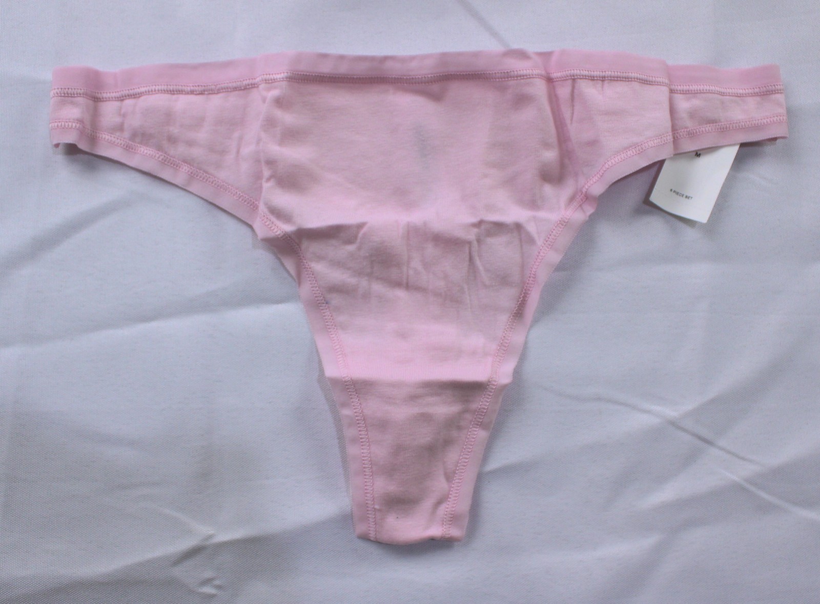Old Navy Women’s 6-Pack Low-Rise Everyday Cotton Thong DH3 Multicolor Medium NWT