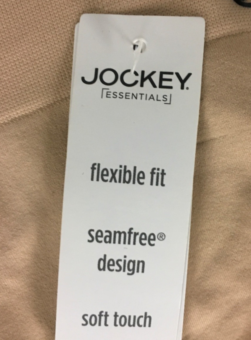 Jockey Essentials 3 Pack Thong Underwear Size XXL Seamless Soft Stretch Tan New