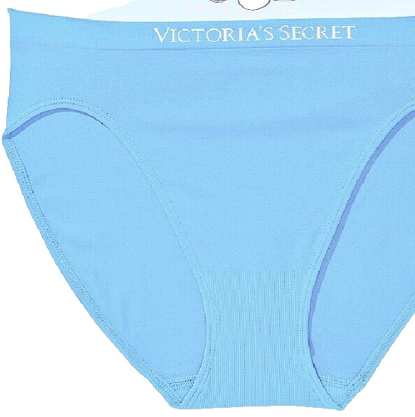 XXL Sea Blue SEAMLESS NOSHOWFULLCOVER Victorias Secret HighLeg Waist Brief Panty