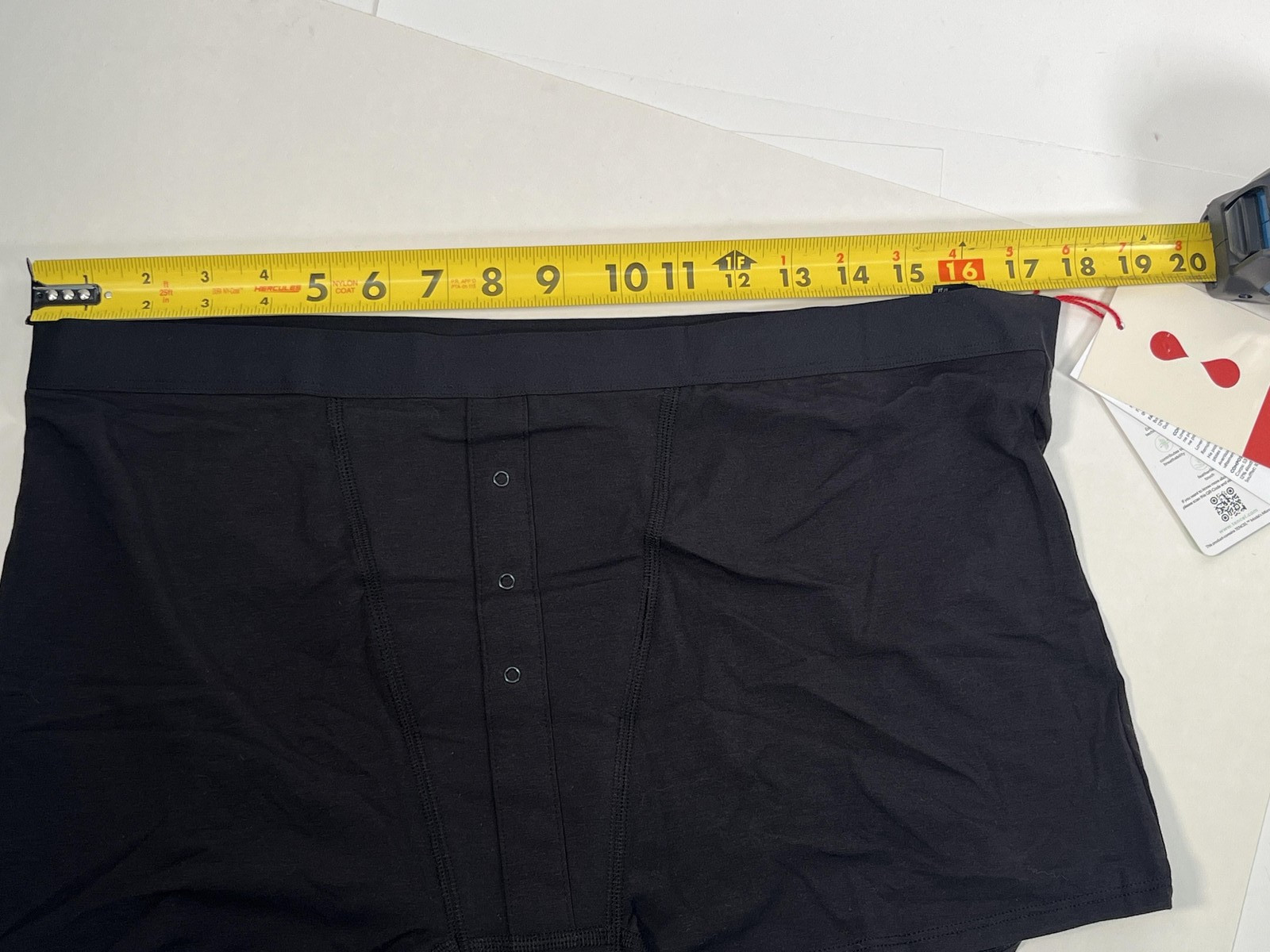Thinx Black Supima Tencel Leakproof Boyshort Period Underwear Womens 2X New