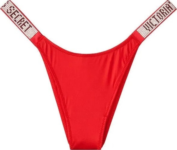 Victoria’s Secret SALE! Rhinestone Shine Strap Brazilian XS S M L XL XXL Pantie