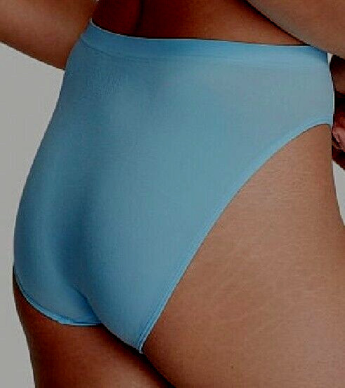 XXL Sea Blue SEAMLESS NOSHOWFULLCOVER Victorias Secret HighLeg Waist Brief Panty