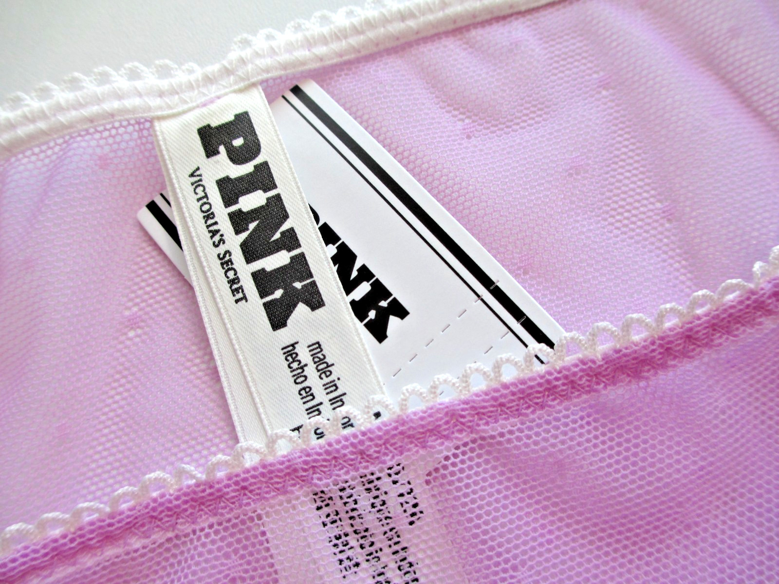 VICTORIA’S SECRET PINK Wink String Bikini Panty S M L XL Purple NWT FREE SHIP 4+
