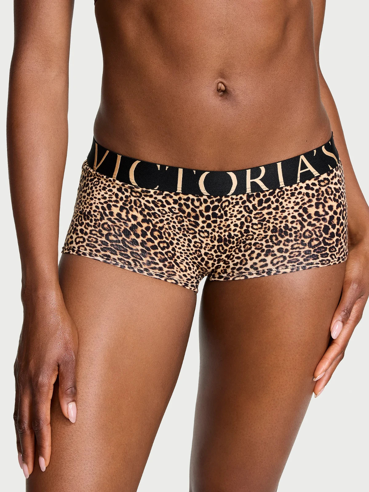 Victoria’s Secret Cotton Exploded Logo Cotton Boyshort Panty NEW with TAGS