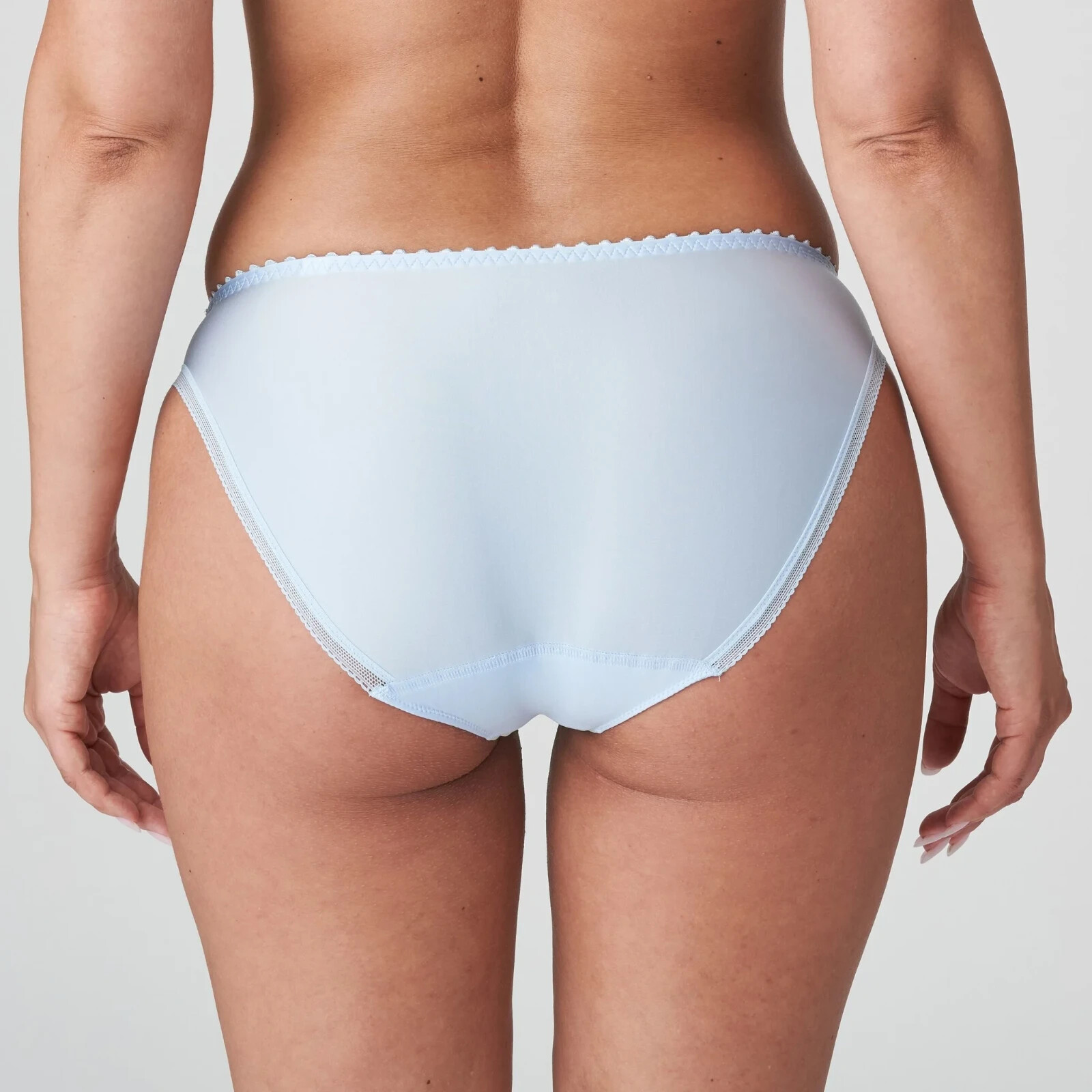 PRIMA DONNA NUZHA RIO BIKINI PANTIES IN CLOUD BLUE SIZE LARGE (UK)