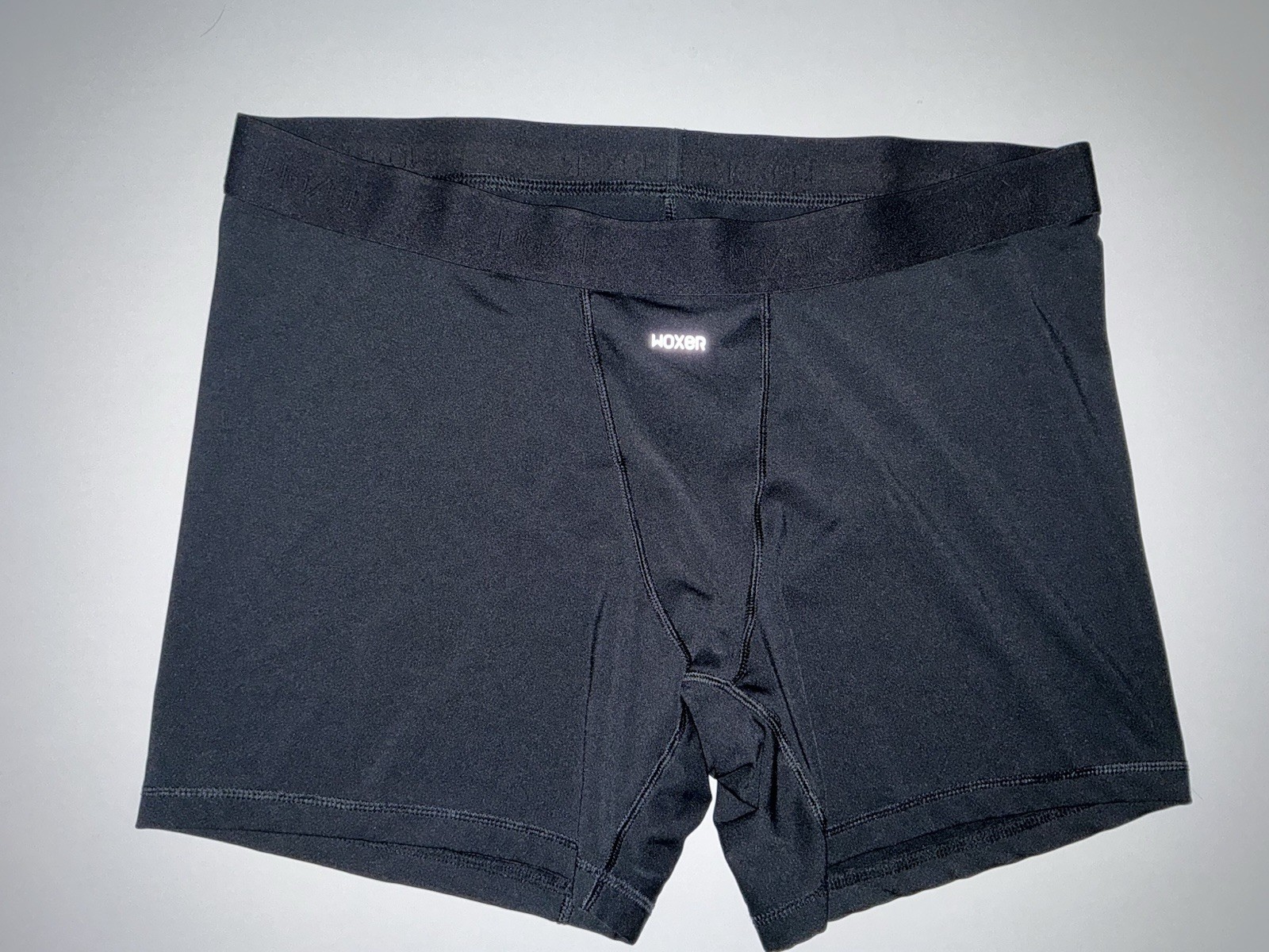 Woxer Women’s Black Baller Flex Boy Shorts Boxer Briefs XL NWOT