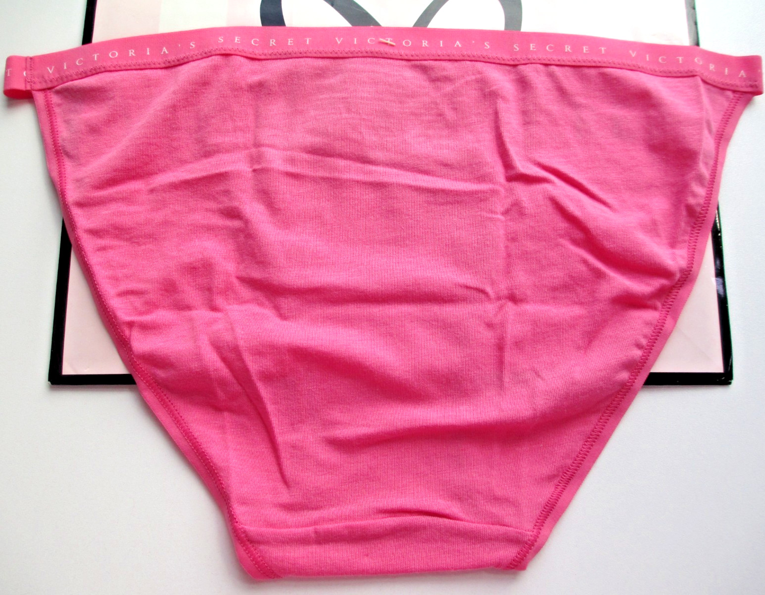 VICTORIA’S SECRET Cotton String Bikini Panty S M L XL Pink NWT Rose Garden VS