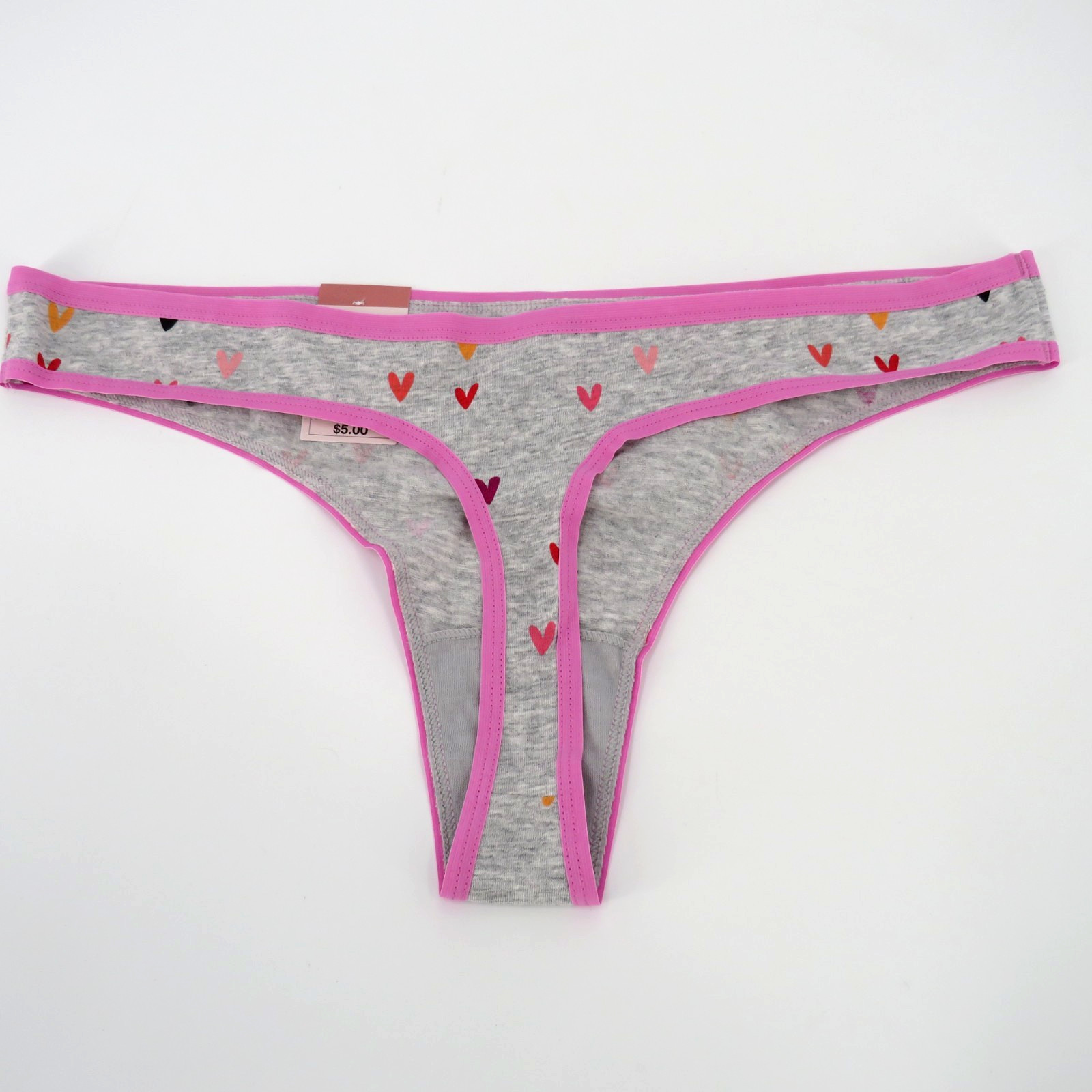 Auden Cotton Blend Thong Underwear Women’s Size Large (12-14) – 3 Pairs