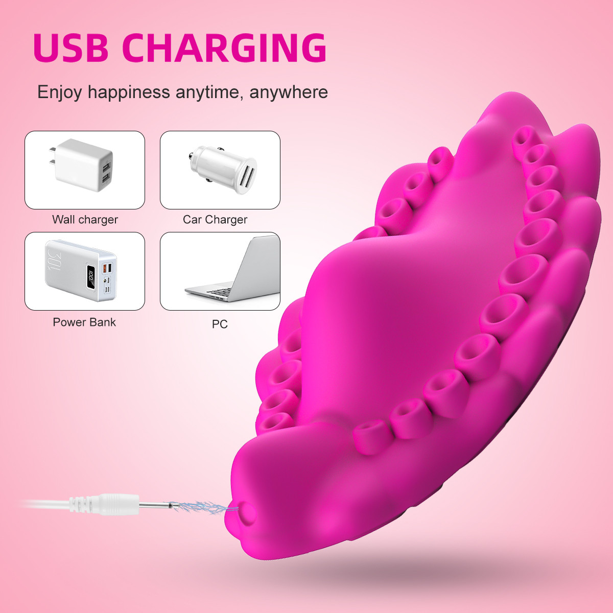 Wireless Bluetooth Remote Control Vibrating Sexy Lace Panties For Women Strap