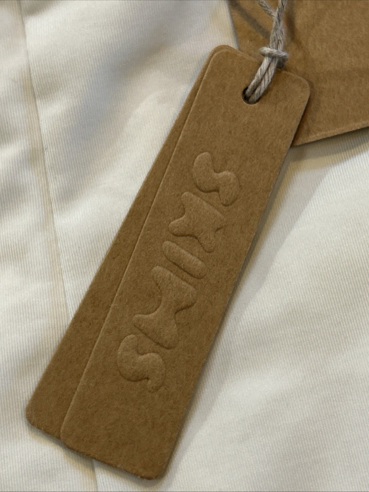 Skims Boxer Briefs Womens Medium White Solid High Rise Stretch NWT