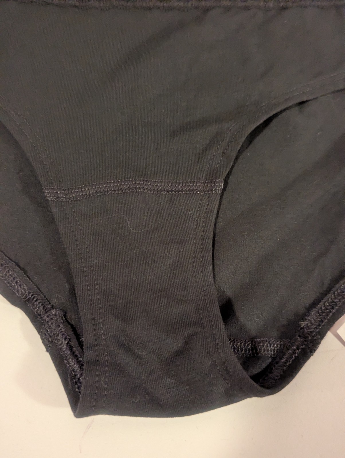 Vintage Victorias Secret Hip Hugger Black Panty Cotton Low Rise Lace NWT 2015