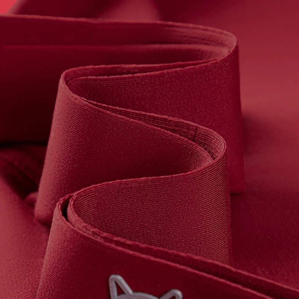 MiiOW 3Pcs Autumn Winter Men Underwear Lucky Red Cotton Men’s Panties 7A Antibac