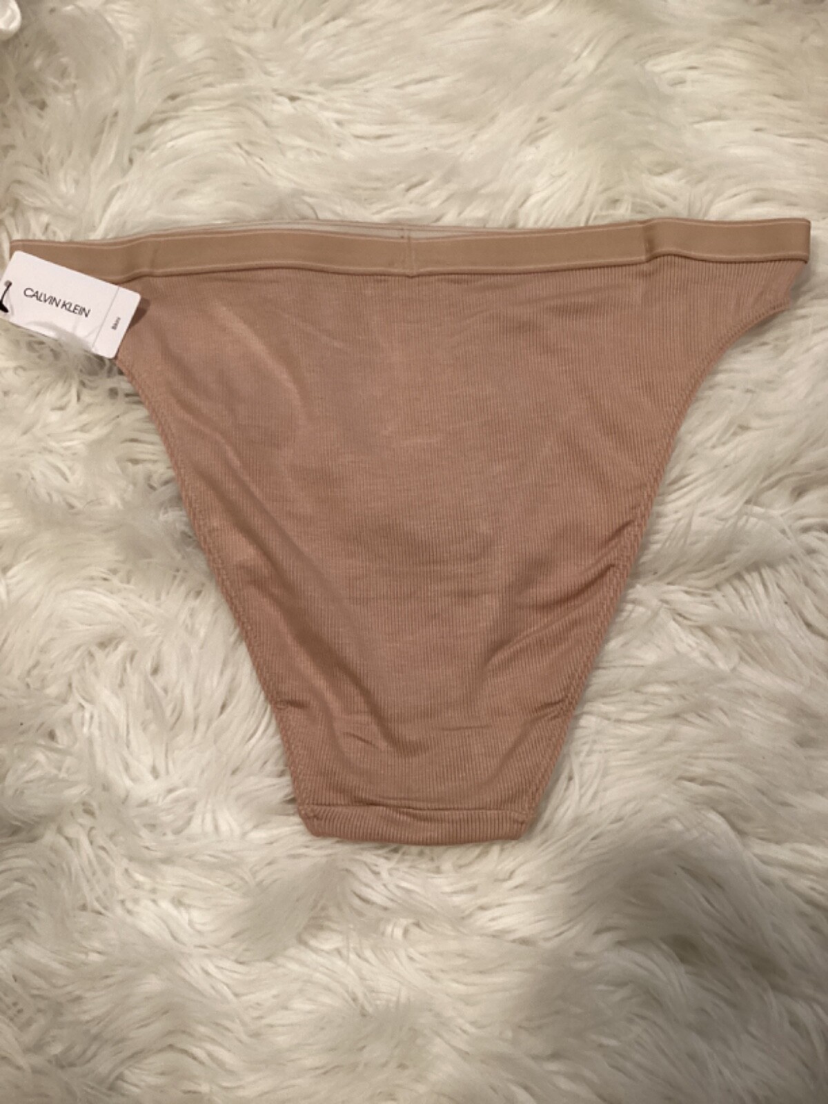 1 Calvin Klein pure ripped super soft modal cheeky BIKINI panty QF6443 $20