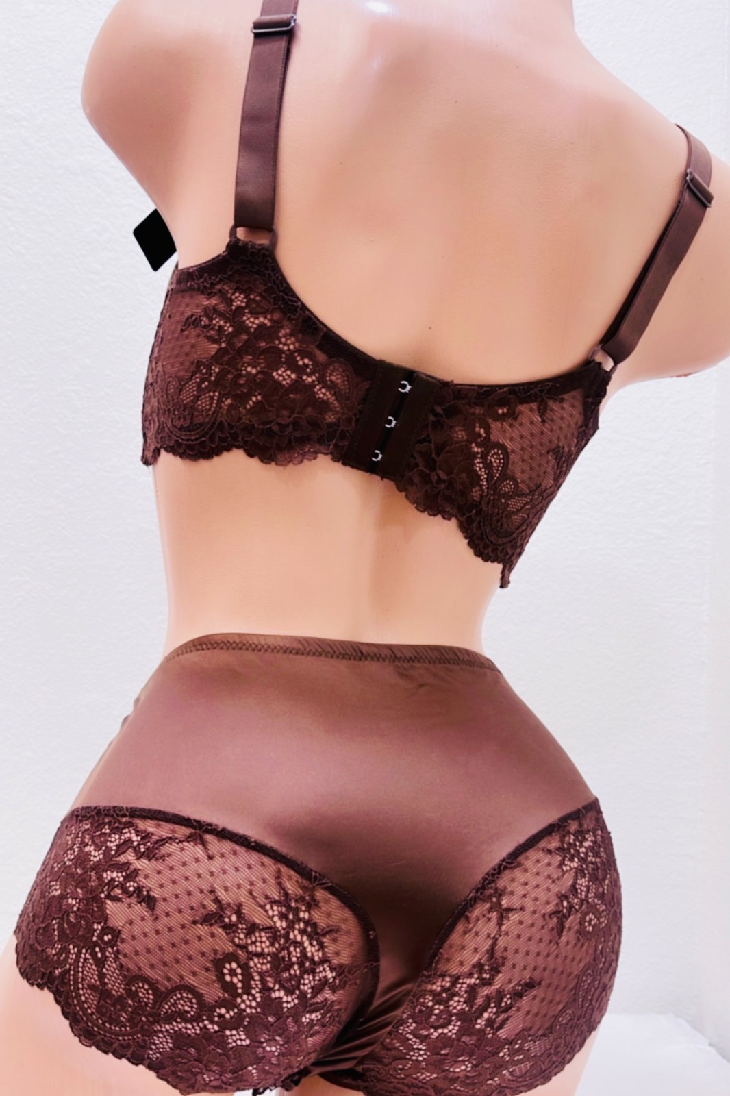 3/6 Pack Sexy Women’s Lace Satin Panties Underwear Brief Bikini Lingerie Plus Sz