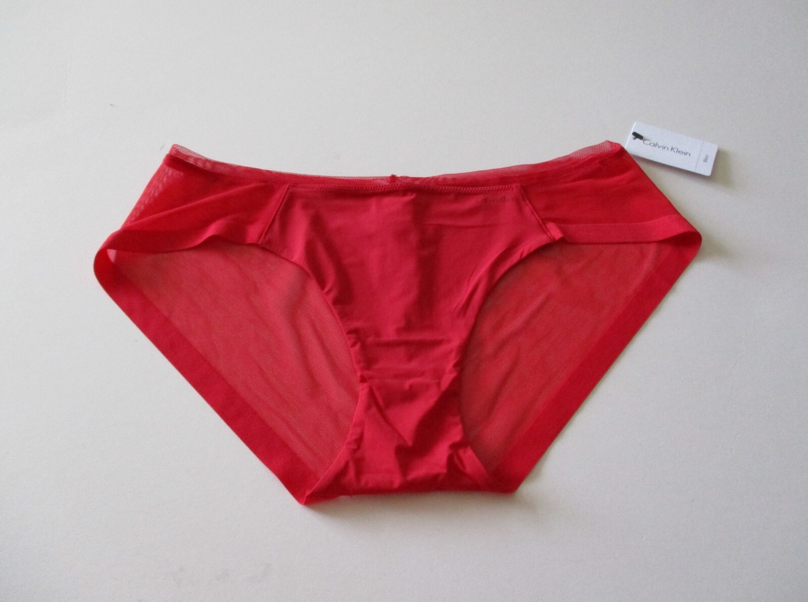 Calvin Klein Sculpted Mesh Bikini QF1708 S, M, L, XL MSRP $22.00 NWT