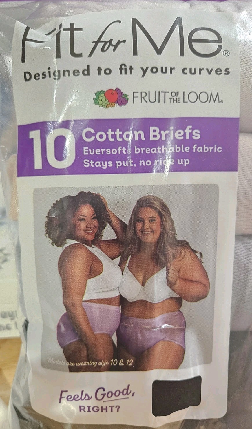Fruit Of The Loom Fit For Me 10 Cotton Briefs Size 12 /4 X. New