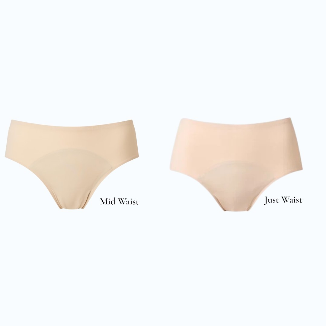 UNIQLO AIRism Women’s Absorbent Sanitary Underwear Just/mid Waist 2 Styles NEW