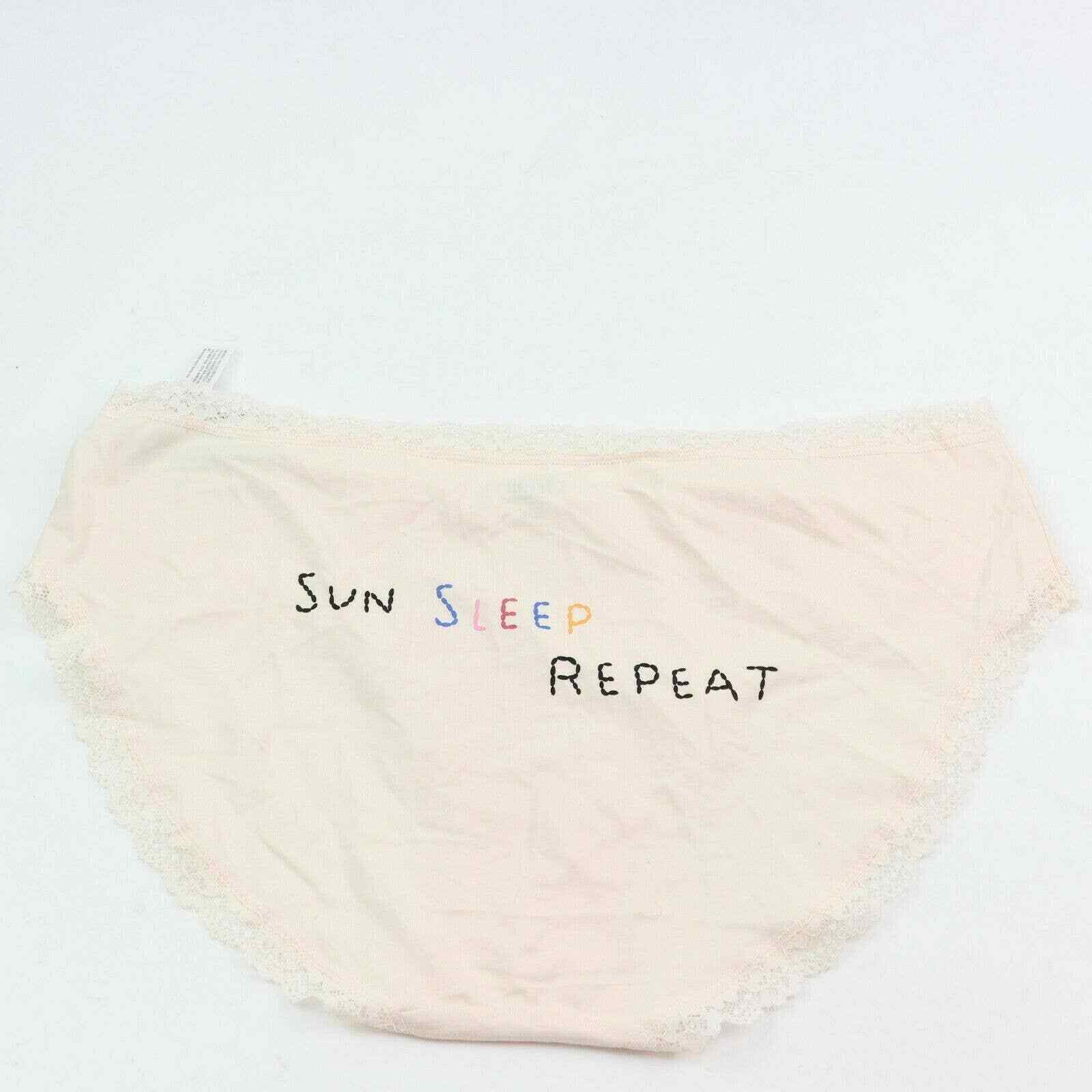 Jenni Womens Sun Sleep Repeat Sexy Underwear Lingerie Hipster Panty Small XXXL
