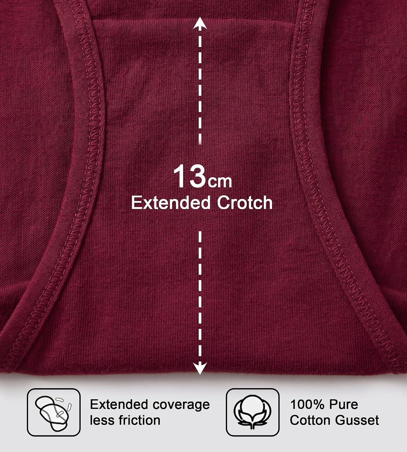Womens Soft Cotton Hipster Underwear Full Coverage Stretch Breathable