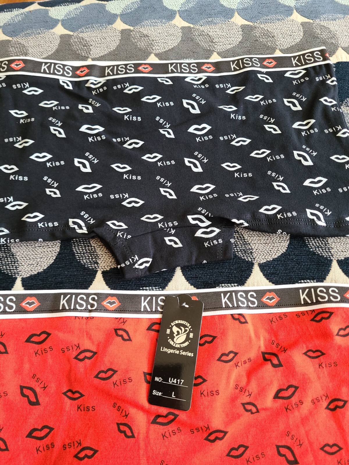 Women Cotton Panties Graphic Print Size L 2pk 🔥
