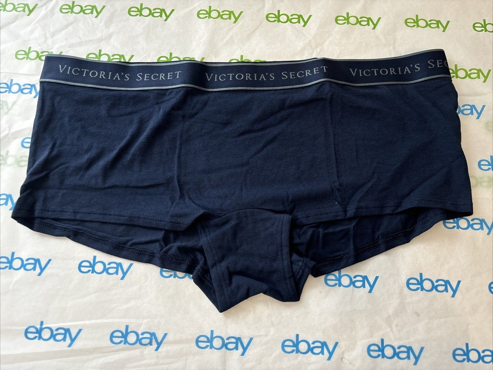 Victoria’s Secret Shortie Panties Dark Blue Size XL