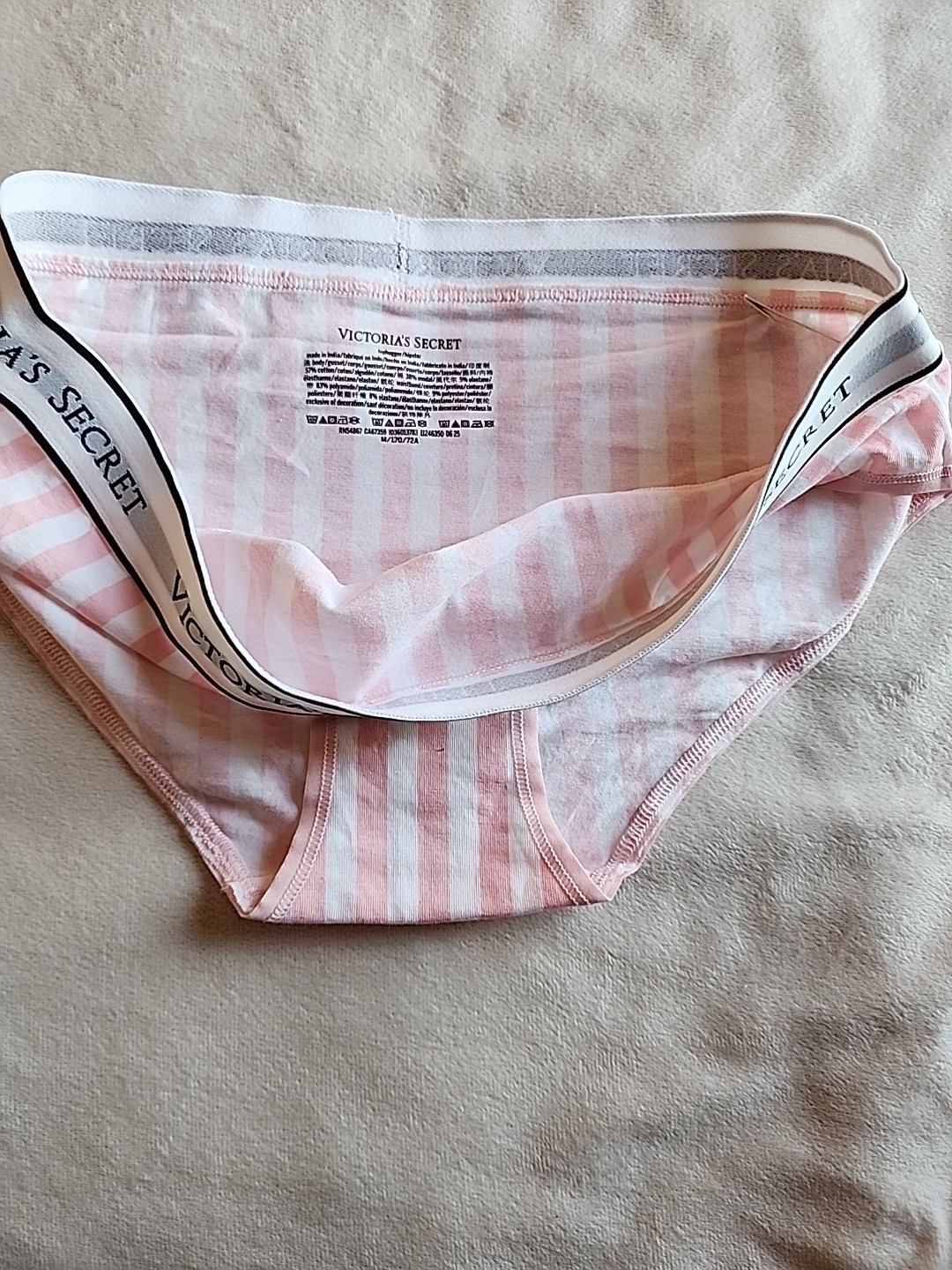 5 pairs size M Victoria’s Secret hiphuggers vintage RN54867 CA 67359 India