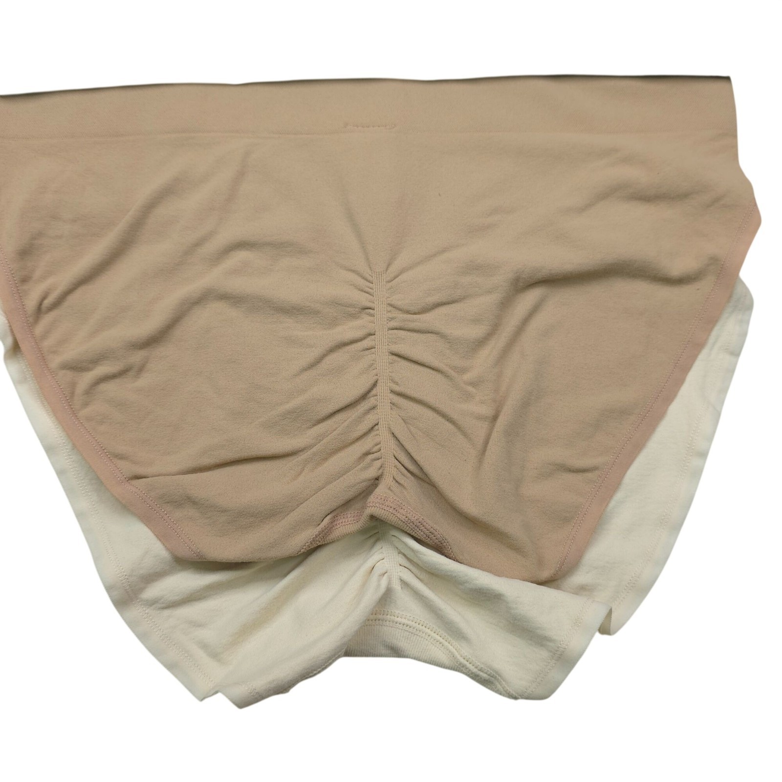 Lands End Ever Soft Smoothing Briefs Panties 3-Pack L Neutral Colors Nylon Blend