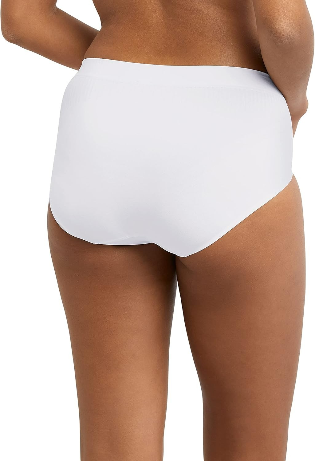 3-Pack Modern Bali Women’s Brief Panties Underwear Size 6-Medium White Seamless